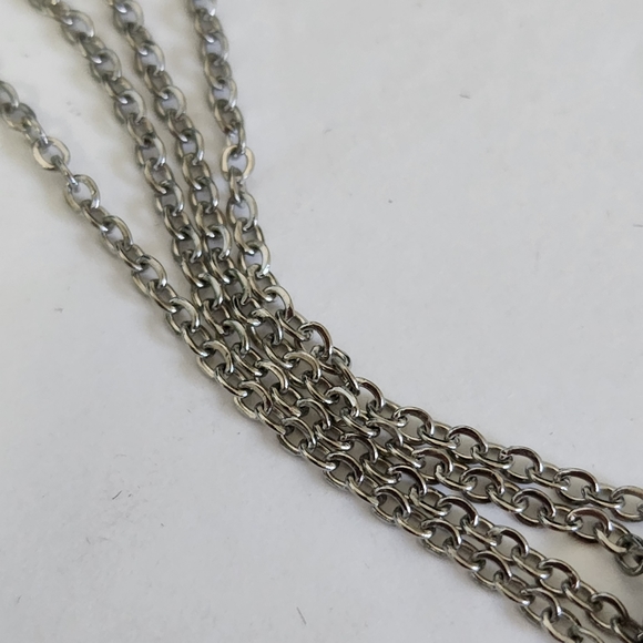 Silver Jade Green Buddah Pendant with Chain Necklace - Picture 6 of 7